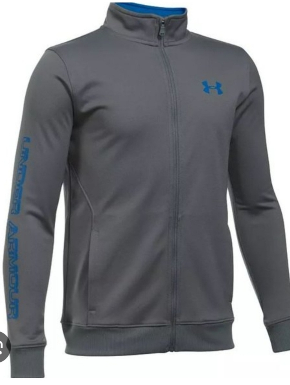 Under Armour Boys Zip-Up Jacket, Size Youth Large
